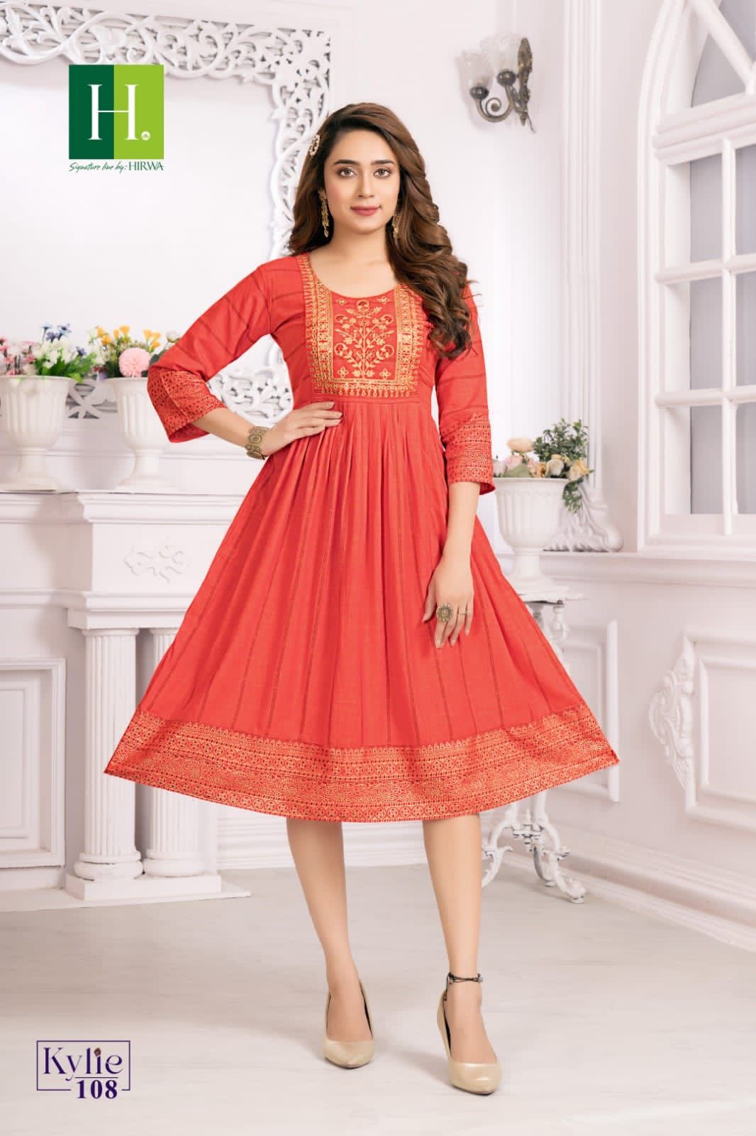 Kylie By Hirwa Plus Size Kurti Catalog